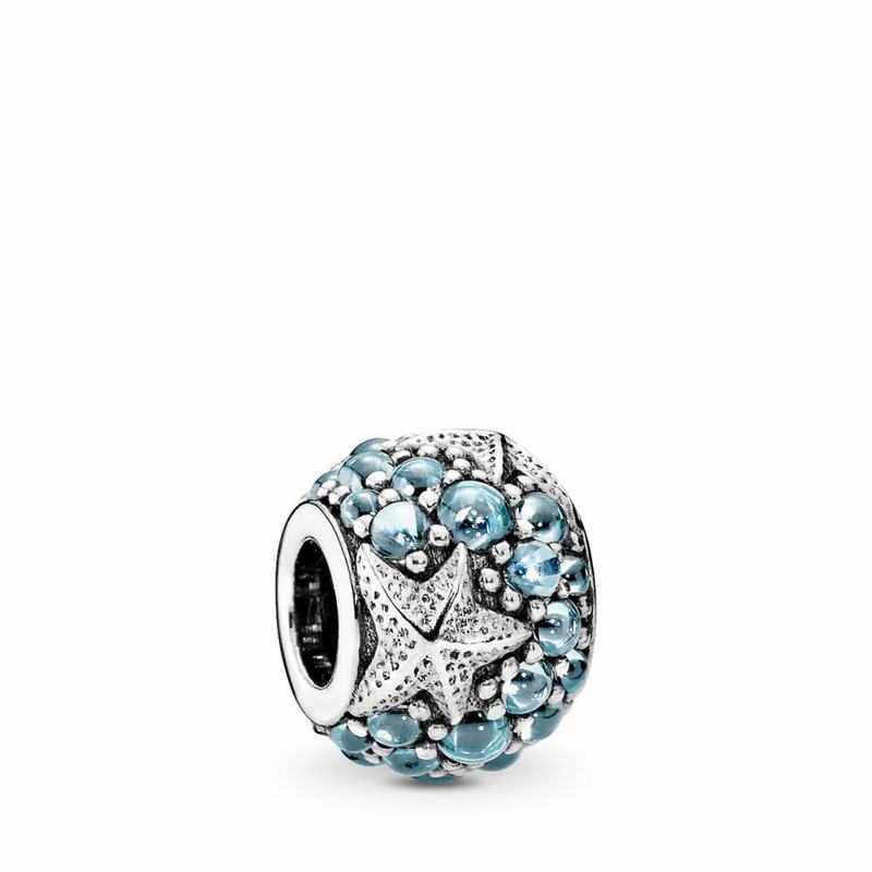 Pandora Oceanic Starfish Charm Silver Egypt LY3054187